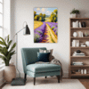 Lavender Fields Living Room Demo