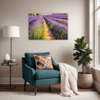 Lavender Fields Living Room Demo