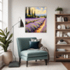 Lavender Fields Living Room Demo