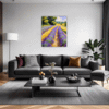 Lavender Fields Living Room Demo