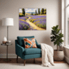 Lavender Fields Living Room Demo