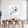 Liquid Energy Abstrac Dining Room Demo