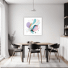 Liquid Energy Abstrac Dining Room Demo