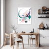 Liquid Energy Abstrac Dining Room Demo