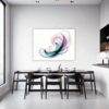 Liquid Energy Abstrac Dining Room Demo