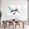 Liquid Energy Abstrac Dining Room Demo