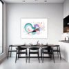 Liquid Energy Abstrac Dining Room Demo
