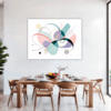 Liquid Energy Abstrac Dining Room Demo