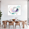 Liquid Energy Abstrac Dining Room Demo