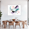 Liquid Energy Abstrac Dining Room Demo