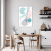 Liquid Energy Abstrac Dining Room Demo