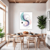 Liquid Energy Abstrac Dining Room Demo