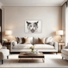 Lively American Bobtail Living Room Demo