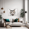 Lively American Bobtail Living Room Demo