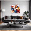 Lively Color Splash Living Room Demo