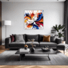 Lively Color Splash Living Room Demo