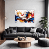 Lively Color Splash Living Room Demo