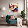 Lively Color Splash Living Room Demo