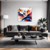 Lively Color Splash Living Room Demo