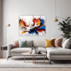 Lively Color Splash Living Room Demo