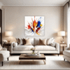 Lively Color Splash Living Room Demo
