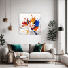 Lively Color Splash Living Room Demo