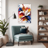 Lively Color Splash Living Room Demo