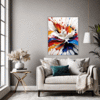 Lively Color Splash Living Room Demo