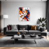 Lively Color Splash Living Room Demo