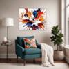 Lively Color Splash Living Room Demo