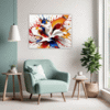Lively Color Splash Living Room Demo