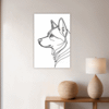 Lively Siberian Husky Hallway Demo