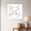 Long-Haired Persian Cat Hallway Demo