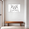Long-Haired Persian Cat Hallway Demo