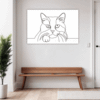 Long-Haired Persian Cat Hallway Demo