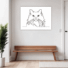 Long-Haired Persian Cat Hallway Demo
