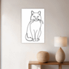Long-Haired Persian Cat Hallway Demo