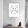 Long-Haired Persian Cat Hallway Demo