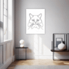 Long-Haired Persian Cat Hallway Demo