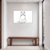 Long-Haired Persian Cat Hallway Demo