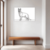 Loyal German Shepherd Hallway Demo