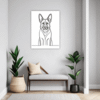 Loyal German Shepherd Hallway Demo