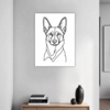 Loyal German Shepherd Hallway Demo