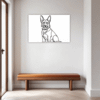 Loyal German Shepherd Hallway Demo