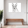 Loyal German Shepherd Hallway Demo