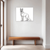 Loyal German Shepherd Hallway Demo