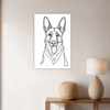 Loyal German Shepherd Hallway Demo