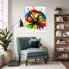 Luminous Color Surge Living Room Demo
