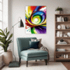 Luminous Color Surge Living Room Demo