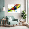 Luminous Color Surge Living Room Demo